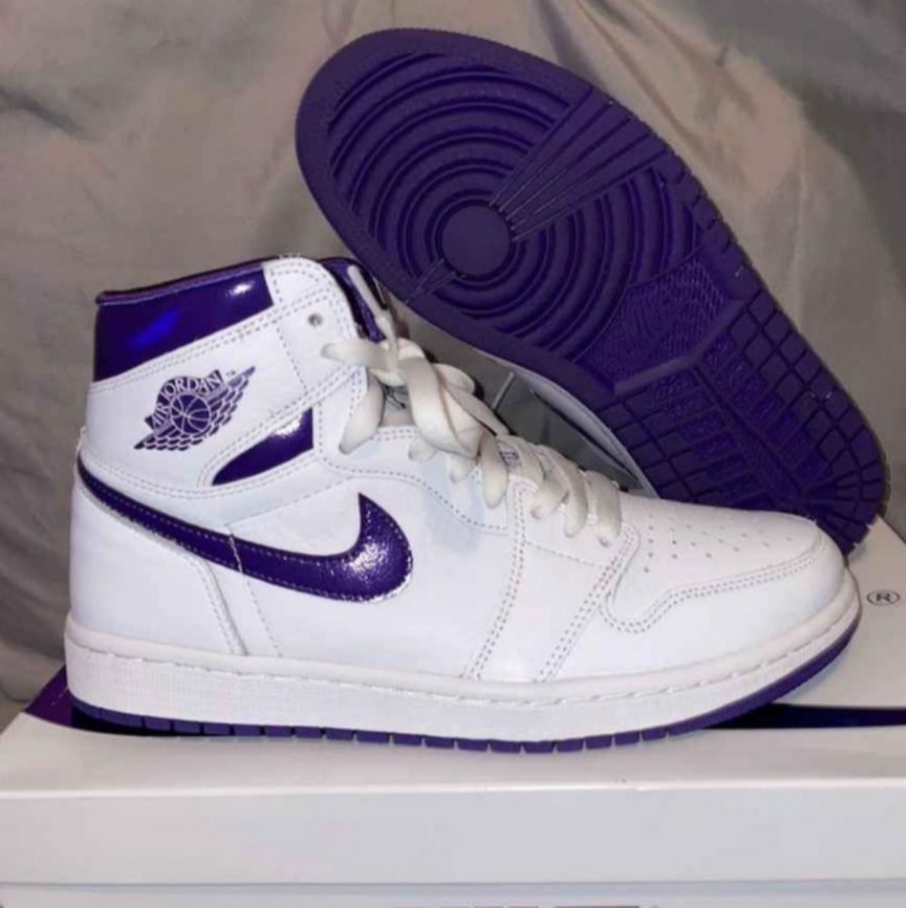Court purple og high jordan 1